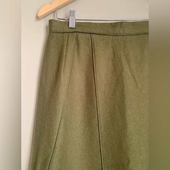 Harve benard wool blend skirt vintage dark academia classic midi vintage - Picture 2 of 7